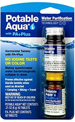 Potable Aqua Water Treatment