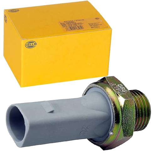 HELLA 6ZL 003 259-721 Öldruckschalter - 12V - 1-polig - Schließer | Kompatibel mit: SKODA FABIA I, FABIA I Combi, FABIA I Praktik, FABIA I Stufenheck, OCTAVIA I