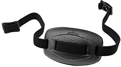 Mizuno Padded Chin Strap for Batting Helmet, One Size, Black (380245)