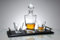 Quadro Whisky Decanter Gift Set and Handmade Slate Tray