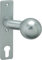 Alpertec Türbeschlag für Gartentor Kugel Türknopf Türklinke Türdrücker Türgriffe, 1 Stück, 50021310