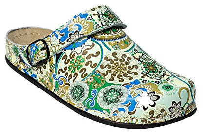 AWC-Footwear Unisex Deko-Line-Oriental Arbeitsschuhe, Mehrfarbig (Pink/Gelb Grün/Blau), 36 EU