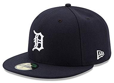 New Era 59Fifty Cap - Authentic Detroit Tigers Navy - 7 3/8