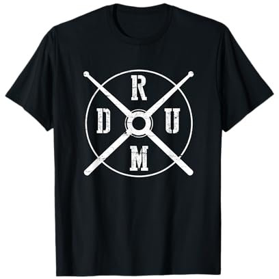 Drummer T-Shirt - Schlagzeug Musiker Schlagezeuger Geschenk T-Shirt