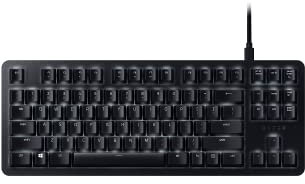 Razer BlackWidow Lite (Orange Switch),Teclado, US - Interruptores Silenciosos, Negro