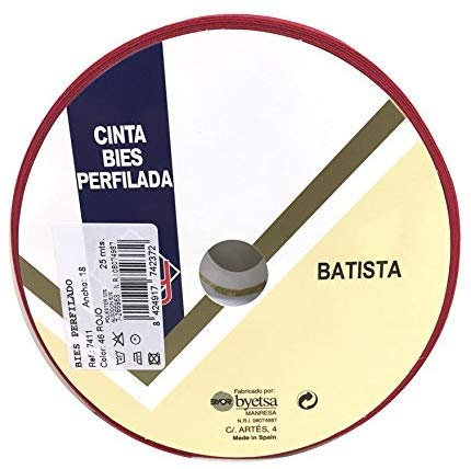 Byetsa 7411 Schrägband, 30 mm, Polyester-Baumwolle, 25 m Rolle – (46)