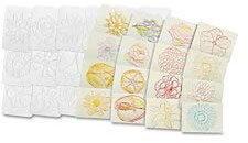 RYLR5804 - Roylco - Platos para frotar con forma de flor