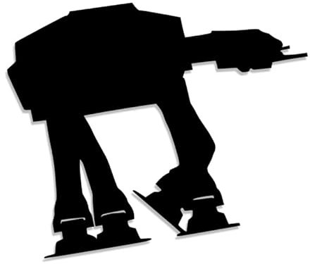 Decus Shop at-at Star Wars 3239 // Sticker Aufkleber vers. Größe Farbe