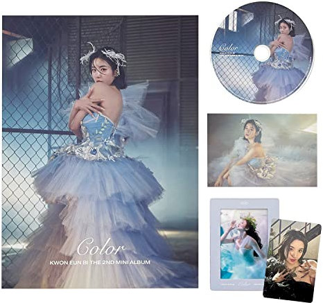 KWON EUN BI - The 2nd Mini Album [Color] (A Ver.) Photobook + CD-R + Photo Card + Frame Film Photo + Postcard