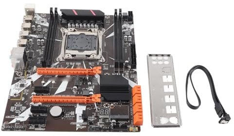 X99 LGA2011-3 DDR4 Computer-Motherboard Mainboard, LGA2011 V3 Gaming-Motherboard mit NVME M.2, Vier Kanäle DDR4 ECC/REG I7 Prozessor