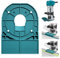 ThagBrco Führungsschienenadapter Kompatibel für Makita Oberfräse Kompatibel für 18V RT0701C XTR01Z DRT50 RT0700C Kantenführungsadapter
