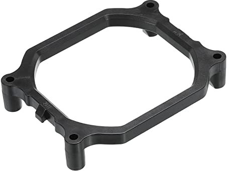PATIKIL CPU Cooler Bracket Heatsink Backplate Cooling Mounting Sheet Plate Black with 4 Screws for 2011 CPU PC Cooling Heatsink Fan