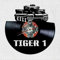 VINY WOODY Wanduhr Vinyl Scheibe Schwerer Kampfpanzer Deutscher Tiger I