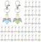 Schutzengel Anhänger 40 Stück, Engel Anhänger, Kleine Glücksbringer Schutzengel Schlüsselanhänger Set, Abschiedsgeschenk Geschenke zum Weihnachten