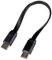 AV:Link Câble de charge USB C-C court de 20 cm de long et câble plat de synchronisation et de charge