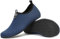 BARFULKER Badeschuhe Damen Herren Wasserschuhe Neoprenschuhe Strandschuhe Aquaschuhe Surfschuhe Schwimmschuhe Wassersportschuhe Barfuß Schuhe Leicht Hausschuhe. Blau, 43 EU