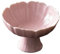 Folpus Ceramic Footed Fruit Bowl Decorative Bowl Table Decor, Pedestal Bowl,Dessert Cake Serving Bowl for Farmhouse Home Decor, Pink