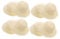 WOONEKY 8pcs Boy Girl Diy Plain Straw Hats Painting Kit for Arts Crafts Unpainted Blank Sun Hats for Creative Projects Parties Halloween Christmas and Daily Use