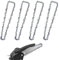 4pcs Mini Chainsaw Chains Blade Repair Accessories for Cordless Handheld Chainsaws Wood Trimming and Tree Pruning
