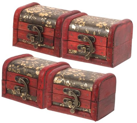 SOIMISS 4pezzi Portagioie Vintage Portagioie Retro Per e Piccole Decorazioni e