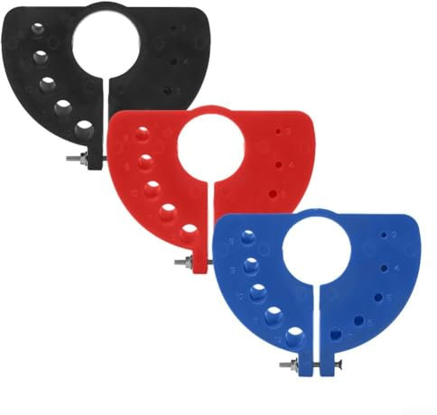 BlissfulAbode 3-Piece Drill Bit Sharpener Set Multi-Specification Portable Grinding Tool for Electric for Impact Drills(3PCS)