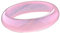 Bracciale rigido da donna, in giada rosa, in quarzo naturale, Misura unica, Agata