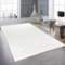 Teppich-Traum Teppich Wohnzimmerteppich Esszimmer Schlafzimmer Saugroboter geeignet Designer kuschelig Hoch-Tief-Effekt Kreisemuster in Creme, 160 x 230 cm
