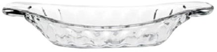 Libby's Market Place Set of 2 Thoughened Clear Glass Banana Split Dishes Banana Boats Available in Set of 2,4,6,8.