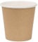 Fiesta Recyclable Takeaway Espresso Cups 112 ml / 4 oz (Pack of 50), Kraft Colourway, Single Wall Cardboard Coffee Cups, Leakproof Lining, Disposable Sauce Pots, Lids Sold Separately (DY982), GP446