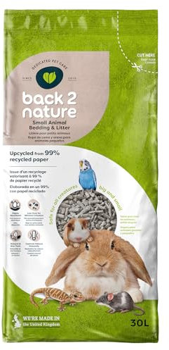 Back-2-Nature Small Animal Bedding and Litter, 30 L (Packaging may vary)