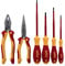 Wiha 32984 Insulated Industrial Pliers/Drivers Set, 6-Piece by Wiha
