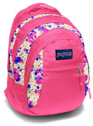 Jansport Rucksack Beamer, vannila ice white/coral sparkle, 48 x 31 x 24 cm, TPZ6