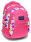 JANSPORT Beamer Backpacks - Vanilla Ice White/Coral Sparkle Gypsy Love, 32 Litre