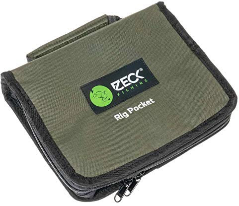 ZECK Rig Pocket 25x21x6cm - Tackletasche für Wallermontagen, Angeltasche für Welsmontagen, Tasche für Waller Rigs, Zubehörtasche