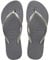 Havaianas Slim Flatform, Infradito Donna, Grigio Grigio Acciaio , 39/40 EU, Steel Grey