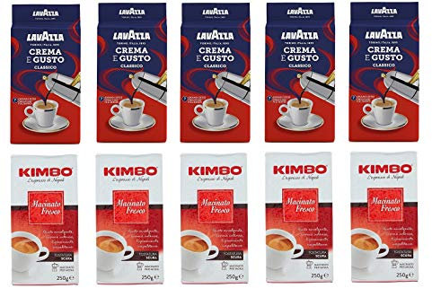 Kimbo Kaffee Macinato Fresco Café moulu Italien 250g Caffè Espresso Napoli