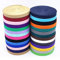 Egurs Baumwoll Gurtband 140m/28 Farben 10mm Nahtband Köperband Schrägband,28 Farben,Jede Farbe ist 5 Meter