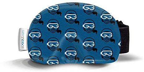 SOGGLE Skibrillen Schutz Überzug aus Mikrofaser (one size), Farbe:brand claude icons