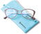 SOOLALA Blue Light Blocking Lens Ladies Reading Glasses Vintage Chic Cat Eye Fashion Readers, DarkRed, 2.25