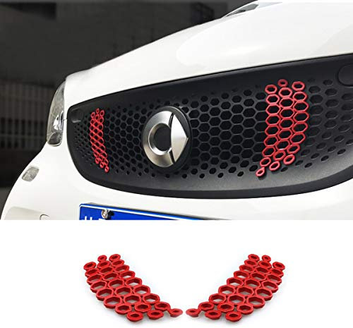 SHIFENG Adesivo decorativo per griglia auto, per Smart fortwo forfour 453