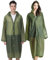Cosowe Regenponchos Regenjacke Regenmantel für Damen Herren, Regenbekleidung Regencape Wasserdicht für Wandern Radfahren Camping und Reisen (Armeegrün)