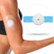 Kuruyo Freestyle Libre 2 Pflaster, 60 Stück Wasserfeste Sticker, 14 Tage Klebekraft Mit Loch