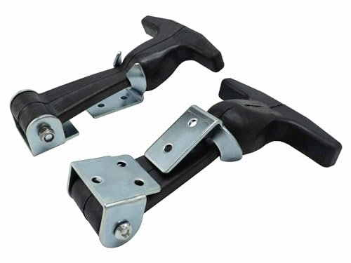 SECURA 2x Haubenhalter universal 125 mm kompatibel mit PKW Traktoren I Schleppern