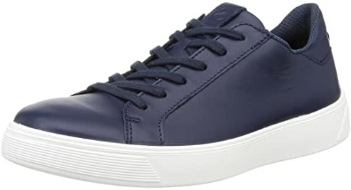 Ecco Herren Street Tray M Sneaker, Marine, 44 EU Schmal