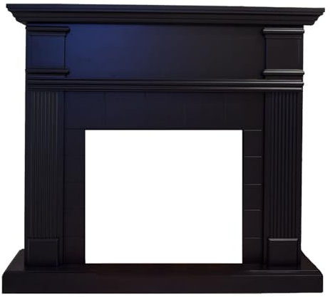 MPC MARCO Chimenea CALDERA NEGRO gris oscuro Marco chimeneas Caldera gris oscuro