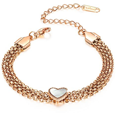 Richapex Armband Damen Gold 18K Vergoldet Tennis Armband Armbänder für Damen Elegant Gold Tennisarmband Armbänder Schmuck Geschenke mit Zirkonia (Gold)