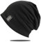 Strickmützen für Damen Herren Leichte Running Beanie-Mützen Skull Cap Elastische Kappen Helmfutter Helm Unterziehmütze Schlaf Kappen Herbst und Winter Warme Strickmütze Einfarbige Hut Schwarz