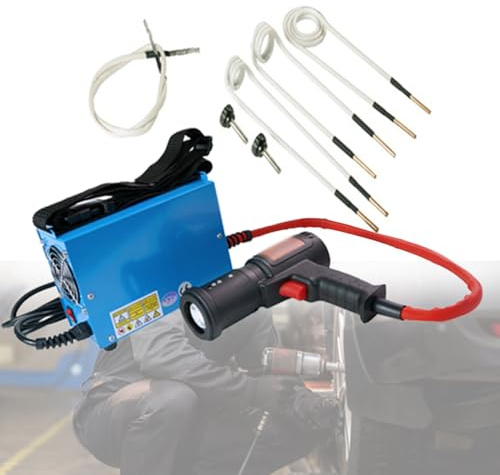 DOZPAL Chauffage de Boulon à Induction, Outil de Retrait de Boulon de Chauffage magnétique portatif à Haute intensité de 1500 W, Chauffage de roulement de Chauffage à Induction Portable sans Flamme