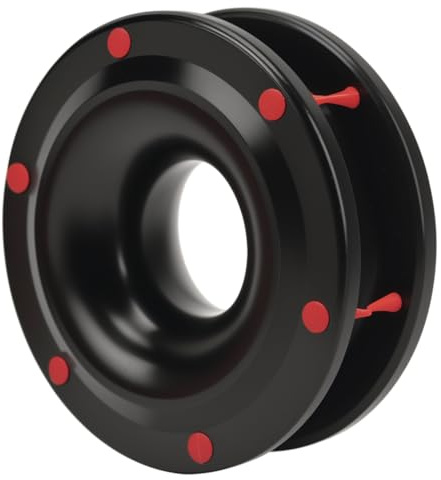 22000lbs Seilrückhalte Umlenkrolle für Winde, Schwerlast Aluminiumlegierungs Umlenkblock für 12mm Seil, SUV ATV LKW Off Road Abschleppen & Bergung