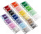 Olegovna Breloques en dentelle pour Nike Air Force 1, lot de breloques Dubrae colorées, plaqué 24 carats (20 Couleurs)